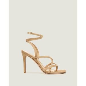 Veronica Beard 'Abriella' Tan Leather Strappy Sandal Size 8
